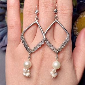 ‼️Clearance‼️Sterling silver pearl earring